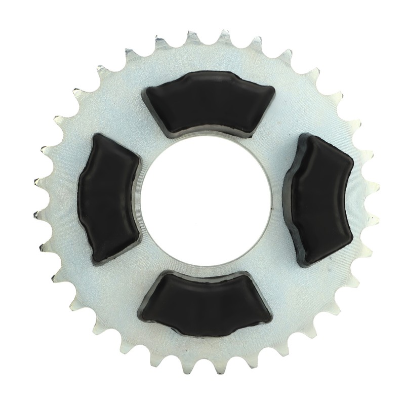 420 32T 50mm Rear Sprocket with Cushion Rubber Wheel Sprocket
