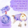 Lukovee Recovery Suit for Dogs, Zipper On Recovery Suit for