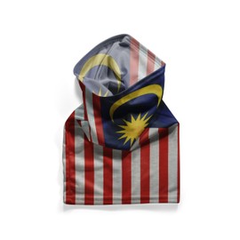 Tigoli Malaysia Flag Neck Gaiter – Jalur Gemilang Face Cover with Crescent & Star – Lightweight, Breathable Bandana for Festivals, Sports, and Cultural Wear