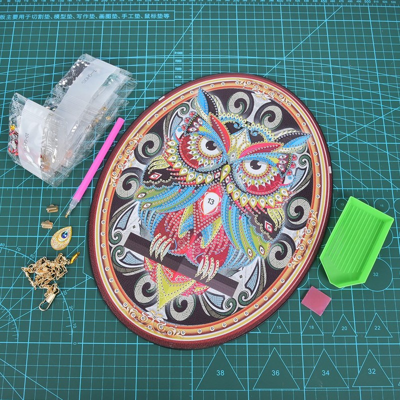 DIY Leather Diamond Painting Diamond Embroidery Crafts Home Hanging Picture