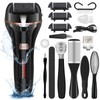 MOREVAC Electric Foot File Callus Remover, Rechargeable Pedicure Tools Foot