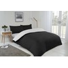 Emma Barclay Lyla Reversible Duvet Set in Black/White - Single