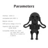 LEIZHAN Cool USB Flash Drive 32GB Skeleton Shape Thumb Drive