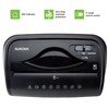 Aurora High-Security 6-Sheet Micro-Cut Paper Credit Card Shredder with 3.5-Gallon