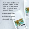 Kion Organic Ground Coffee, Tested for Toxins, Ethically Sourced, Rich,