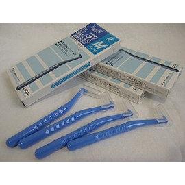 LION DENT EX Interdental Brush, M (LION DENT. EX, Interdental Brush), 10 Boxes, Set of 40