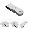 Stainless Steel Radius Fillet Gauge External Internal Concave Convex Measuring