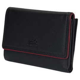 Sonoma Black Women’s Medium Clutch Wallet with Enhanced RFID Protection