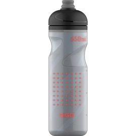 SIGG - Soft Bike Water Bottle - Pulsar Black - Squeezable - Dishwasher Safe - Lightweight - Leakproof - BPA Free - 0.65 L