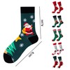 5 Pairs of Christmas Socks, Christmas Socks, Unisex Christmas Socks,