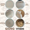 Banneton Bread Proofing Basket 2 pack 9 inch Round Basket