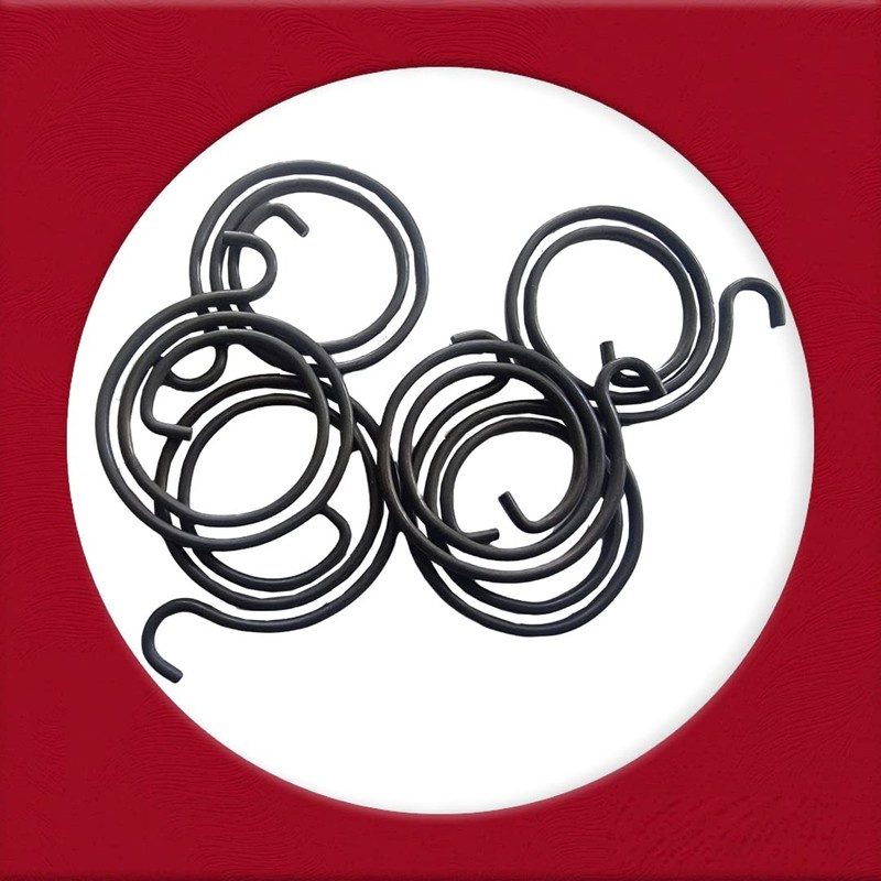 Universal Hardware 2.25 Turns Door Handle Springs, 1.8mm Thick Metal