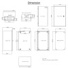 NEMA 4X Steel Electrical Box 20 X 12 X 10\"