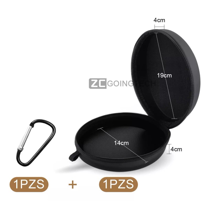 Zcgoingtech Estuche Funda Case Audífonos Grande Para Diademas 19×14×8cm