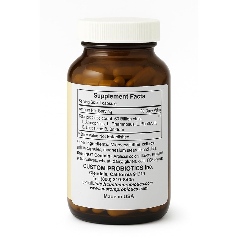 Custom Probiotics Adult Formula Cp-1-90 Capsules