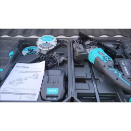 DURATECH 3600RPM 20V Cordless Mini Circular Saw 4-1/2" Compact  Circular Saw Set