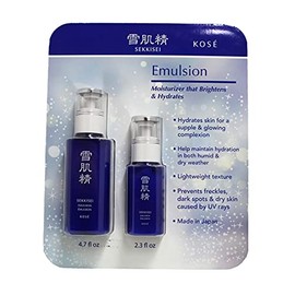 SEKKISEI - Juego de 2 botellas de emulsión de 4.7 onzas y 2.3 onzas