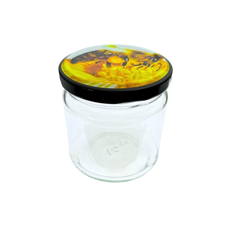 60 x Replacement Screw Lid Metal Lid for 250 g