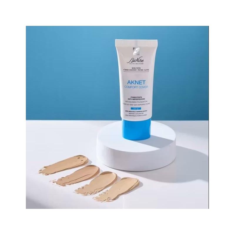 BioNike Aknet Comfort Cover for Foundation No. 101 Ivoire Anti