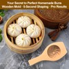Wooden Steamed Bun and Mooncake Molds Kitchen Tool for Homemade