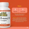 Complejo B De Alta Potencia 50mg Natural Factors