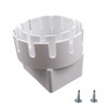 Pastlla Gutter Downspout Adapter to Drain Pipe, Downspout Extensions, Fits