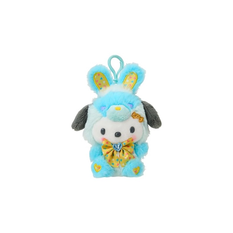 Sanrio 302121 Mascot Holder (Spring Rabbit) Pochacco Strap, For Ages
