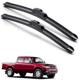 EZ Motoring For 1996-2004 Toyota Tacoma Windshield Wiper Blades J-HOOK Hybrid Silicone
