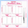 ElevateTech Adesivo per manicure francese, 40 fogli, per manicure francese,