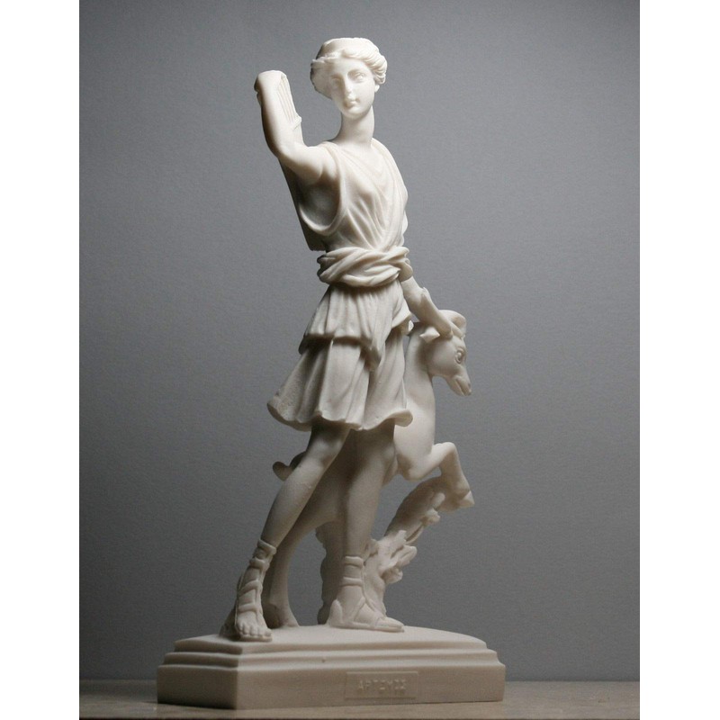 Diana of Versailles Greek Goddess Artemis Statue Sculpture Louvre Museum