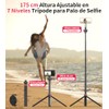 Gahenwo 175 cm Magnético Tripie para Celular Selfie Stick con