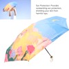 Sun Umbrella Compact Umbrella 5 Level Foldable 6 Ribs Multiuse
