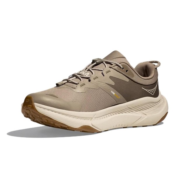 Hoka Men's Transport Sneaker, Dune/Eggnog, 9.5