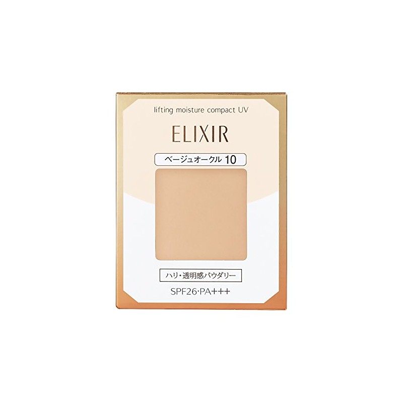 ELIXIR SUPERIEUR Lifting Moisture Pact UV Beige Ochre 10 (Refill),