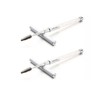 JOSALINAS - 2 cepillos de pestañas para cejas, pestañas postizas,