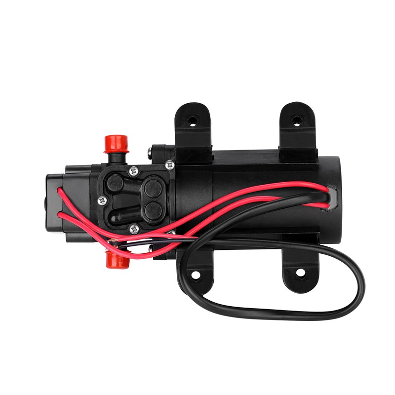 CAMPLUX 12V DC Water Pump, 1.2 GPM Pressure Diaphragm Pump