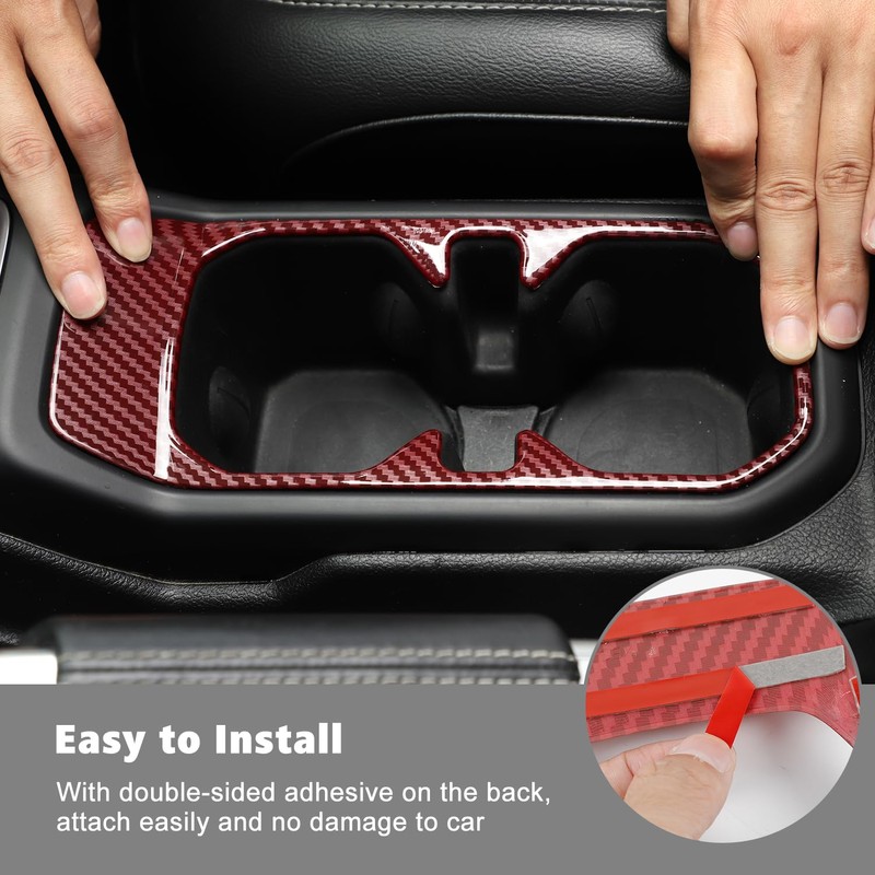 RT-TCZ Interior Trim Kit Cover Center Console Decoration Accessories Compatible