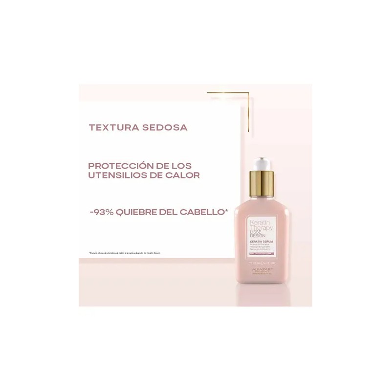 Sérum Alfaparf Lisse Design Keratin Therapy para Cabello Seco y