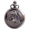 BOSHIYA Men's Pocket Watch Fullmetal Alchemist Vintage Steampunk Quartz Pocket