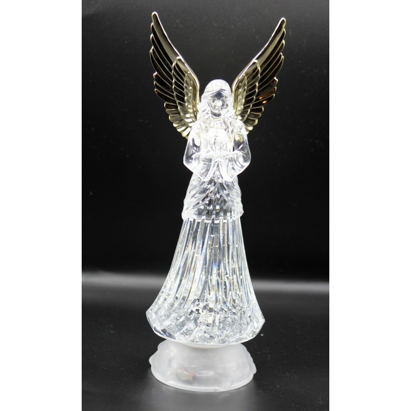 Dalax Christmas Gift LED Light-Up Praying Angel Willow Tree Nativity