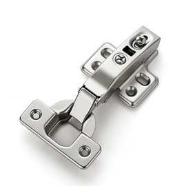 5 Pairs 10 Pack European Full Overlay Soft Close Cabinet Hinges Concealed Kitchen Cabinet Hinges Heavy-Duty Frameless Adjustable for Cupboard Hardware