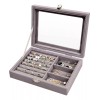 Importeek 20pz Organizador Estuche Joyero Alhajero Joyas Anillos Tocad