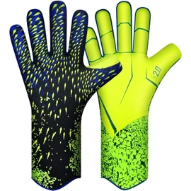 QUICARD Goalkeeper Gloves, Good Grip Football Gloves Children in Sizes 6/7/8/9/10, Strong Receiver for Teenagers, Adults, Children (Green, 6)