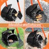 SlowTon Dog Pooper Scooper - 37.4" Long Handle Adjustable Metal