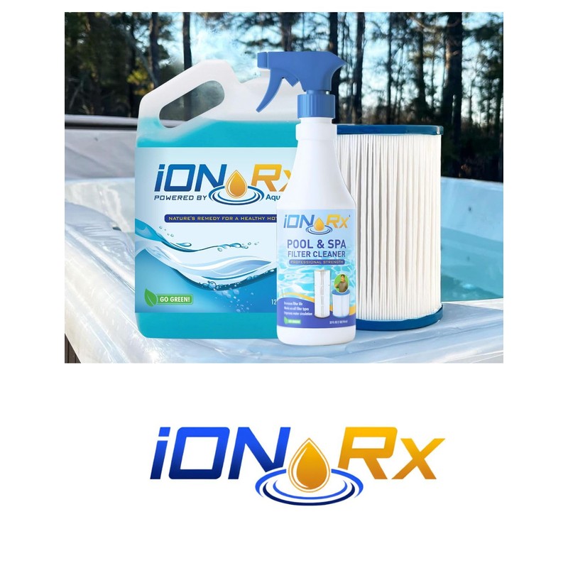 IONRX Hot Tub & Spa, Treatment, Conditioner, Balancer, Clarifier, Great