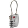 Ruggard TPL-A3CS 3-Dial Combination TSA Lock (Silver)