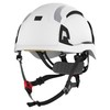 JSP EVO ALTA Dualswitch Safety Helmet Wheel Ratchet Vented White