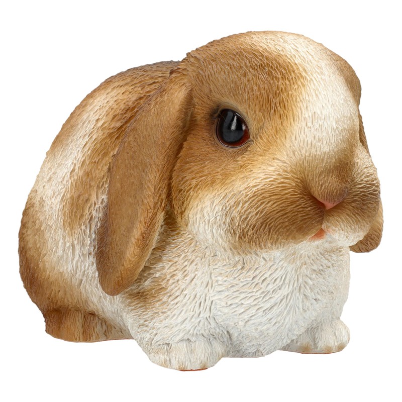 Figuren Shop GmbH Garden Rabbit Figurine - Weatherproof & Hand-Painted