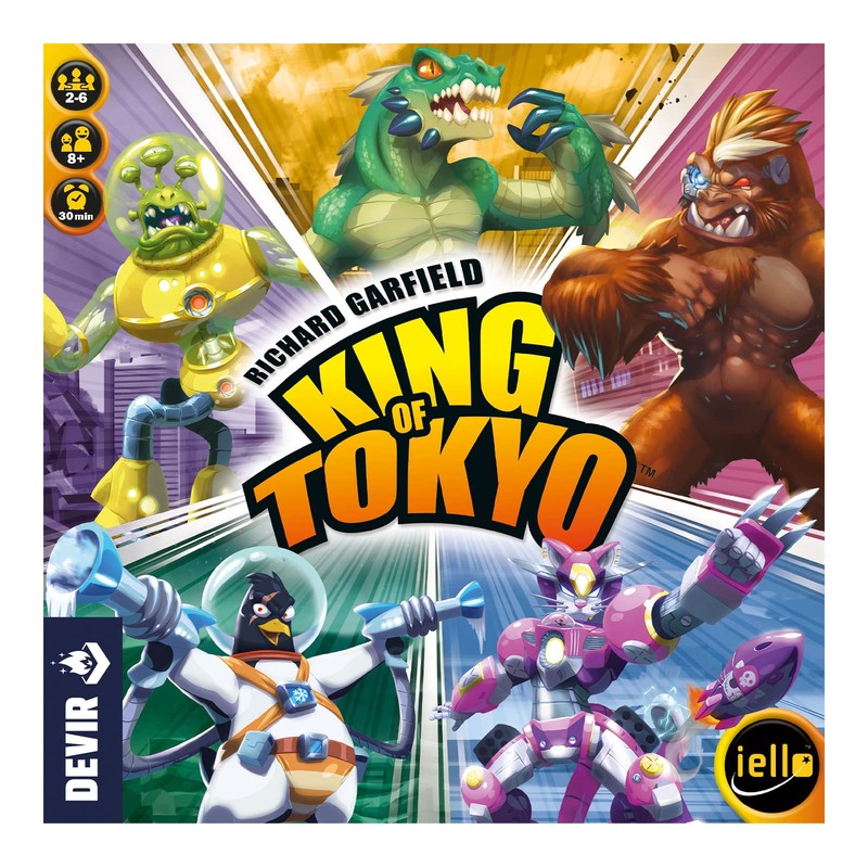 Devir King of Tokyo en Español, Juego de Mesa