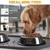 Hubulk 100% Waterproof Silicone Pet Feeding Mat with Raised Edge